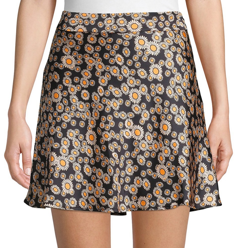 Free People Phoebe Floral Mini Skirt